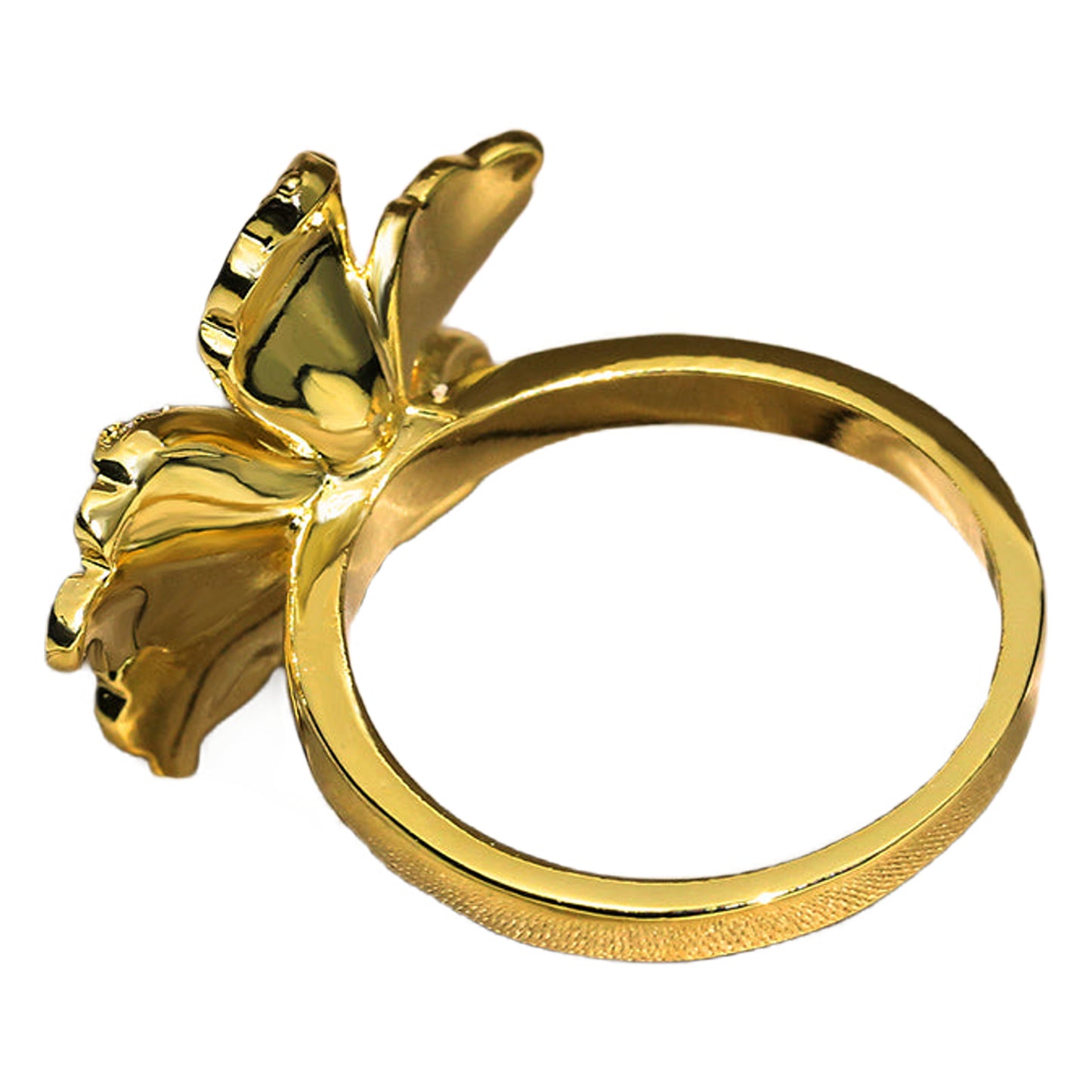 GOLD ROSE RING